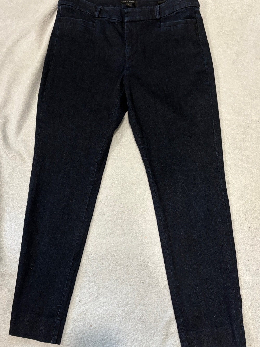 Banana Republic sloan Slim Straight Jeans in Dark Navy